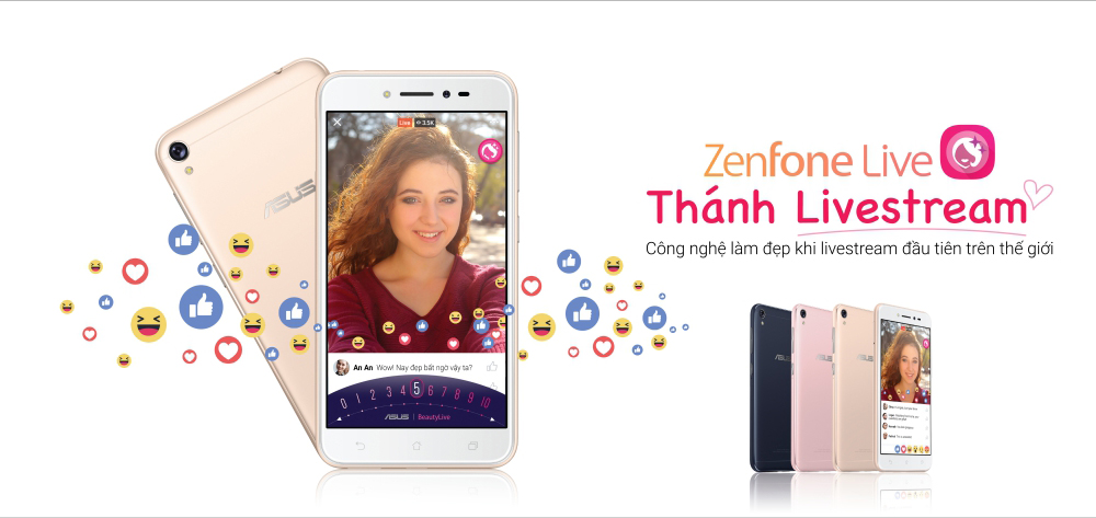 ZenFone Live trình làng
