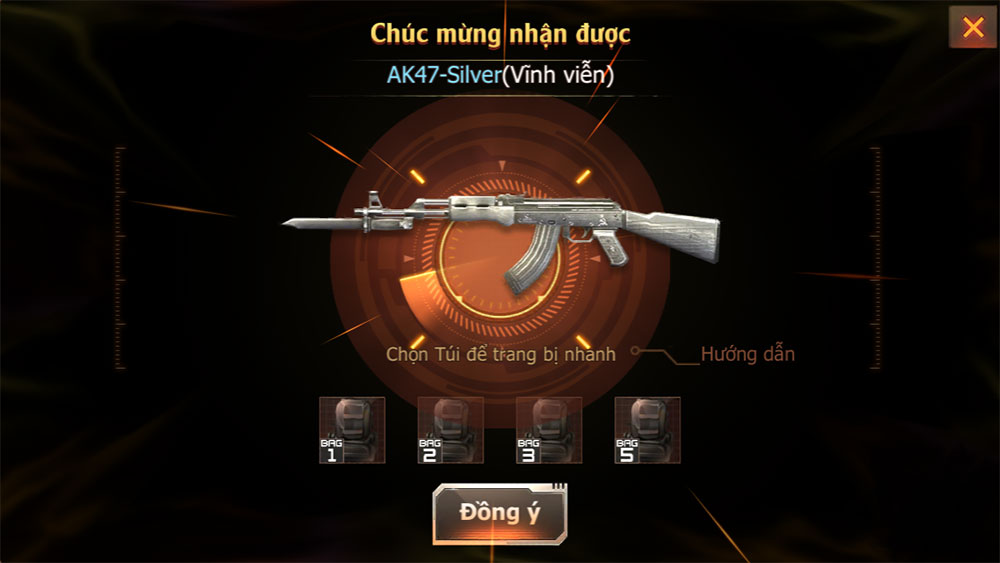 AK47 Silver 
