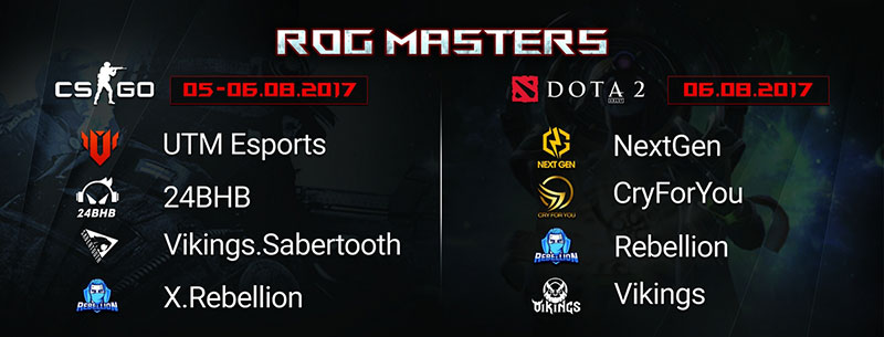 ROG MASTERS 2017