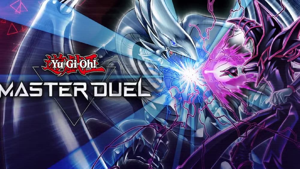 yugioh-master-duel-key-visual-blue-eyes-white-dragon-dark-magician