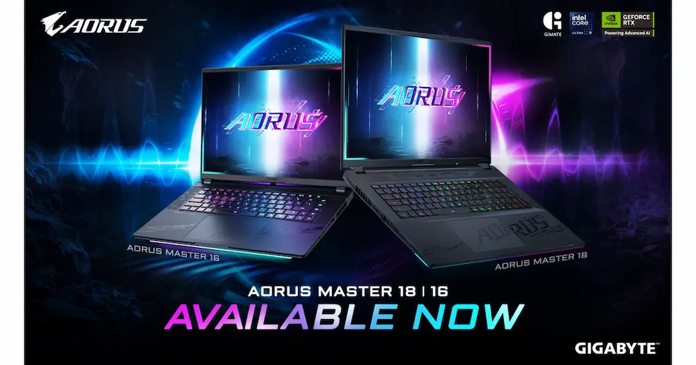 GIGABYTE_AORUS_AI_PCs_MASTER_18_and_16_Are_Now_Available