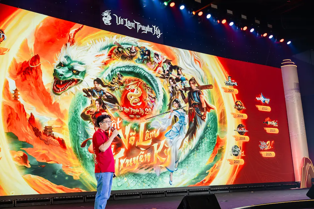 Dai Hoi Vo Lam 1 – 20 năm Võ Lâm Truyền Kỳ luôn tiếp nối và phát triển cùng những cái tên thành công.